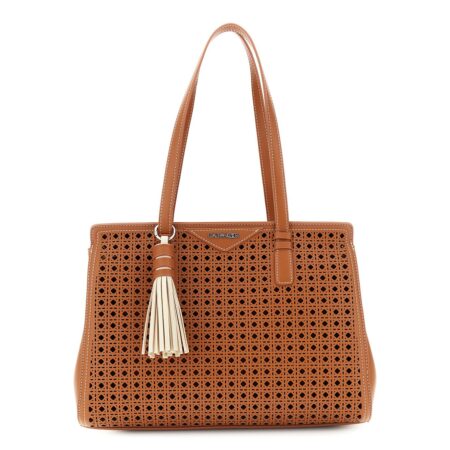Cafe’ Noir borsa donna C3NA1001 Shopping M007 Cuoio