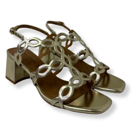 Queen Helena scarpe con tacco ZM11031 GOLD