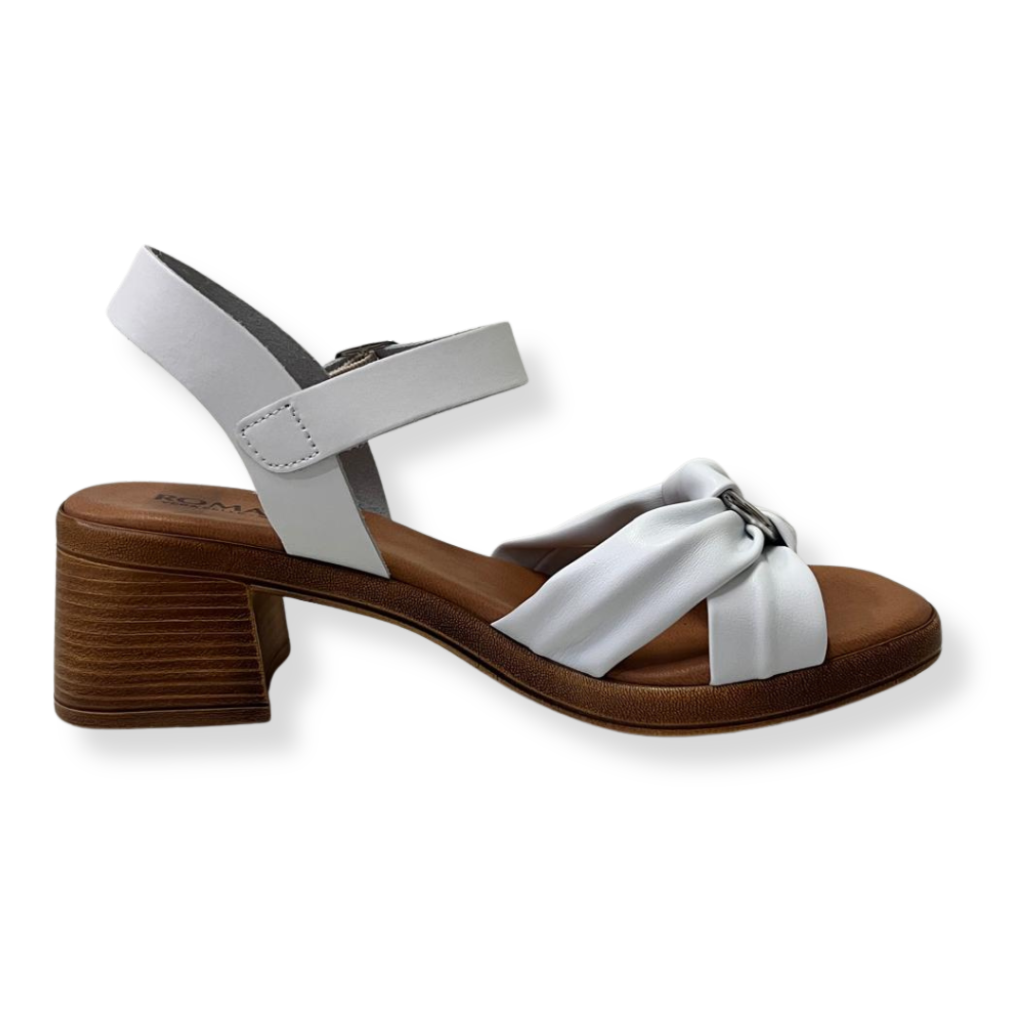 Romanelli Sandali MK3903-220 PELLE BIANCO - immagine 4