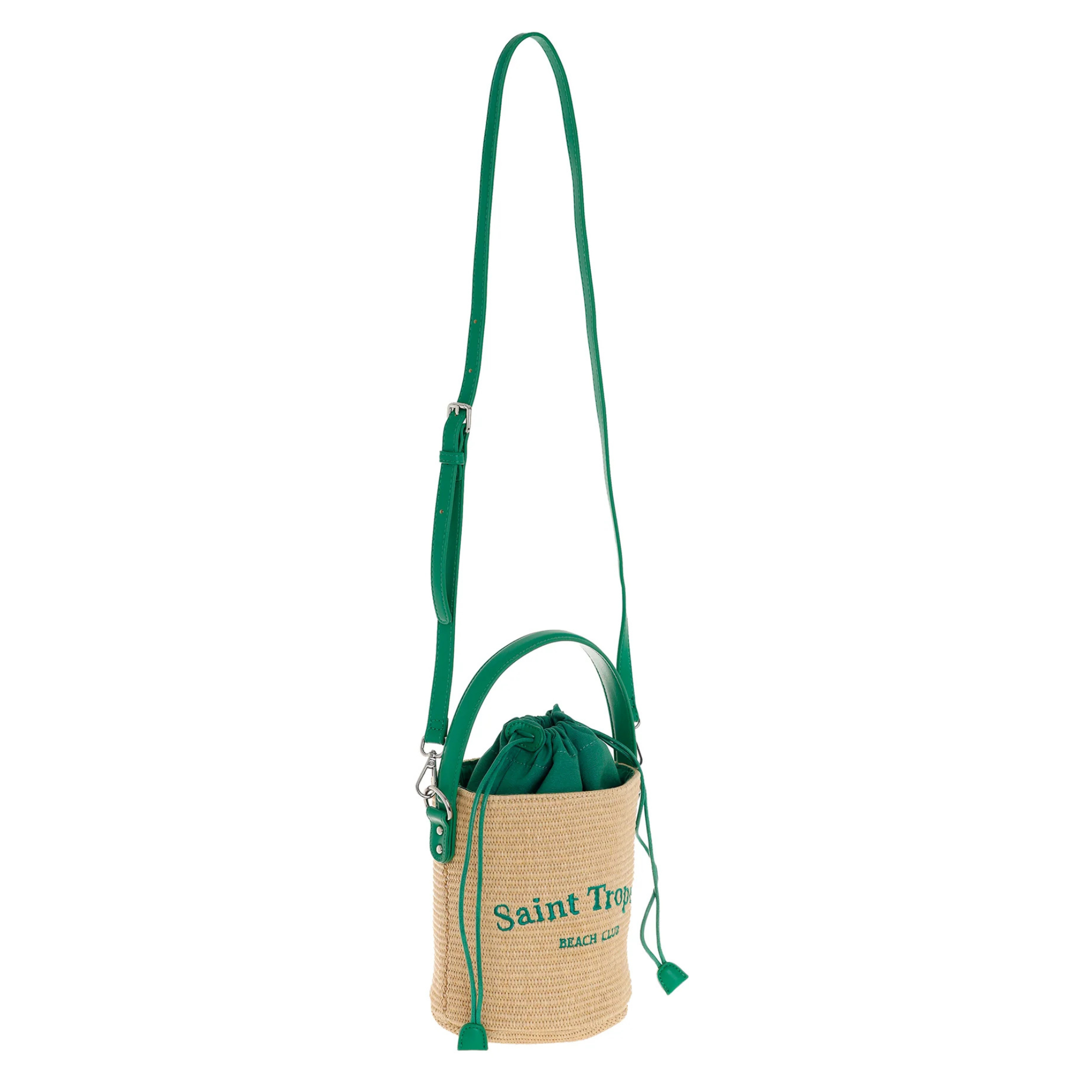 Kuvè Borsa donna – Saint Tropez – KBS51A02 Coast Natur/GREEN - immagine 2