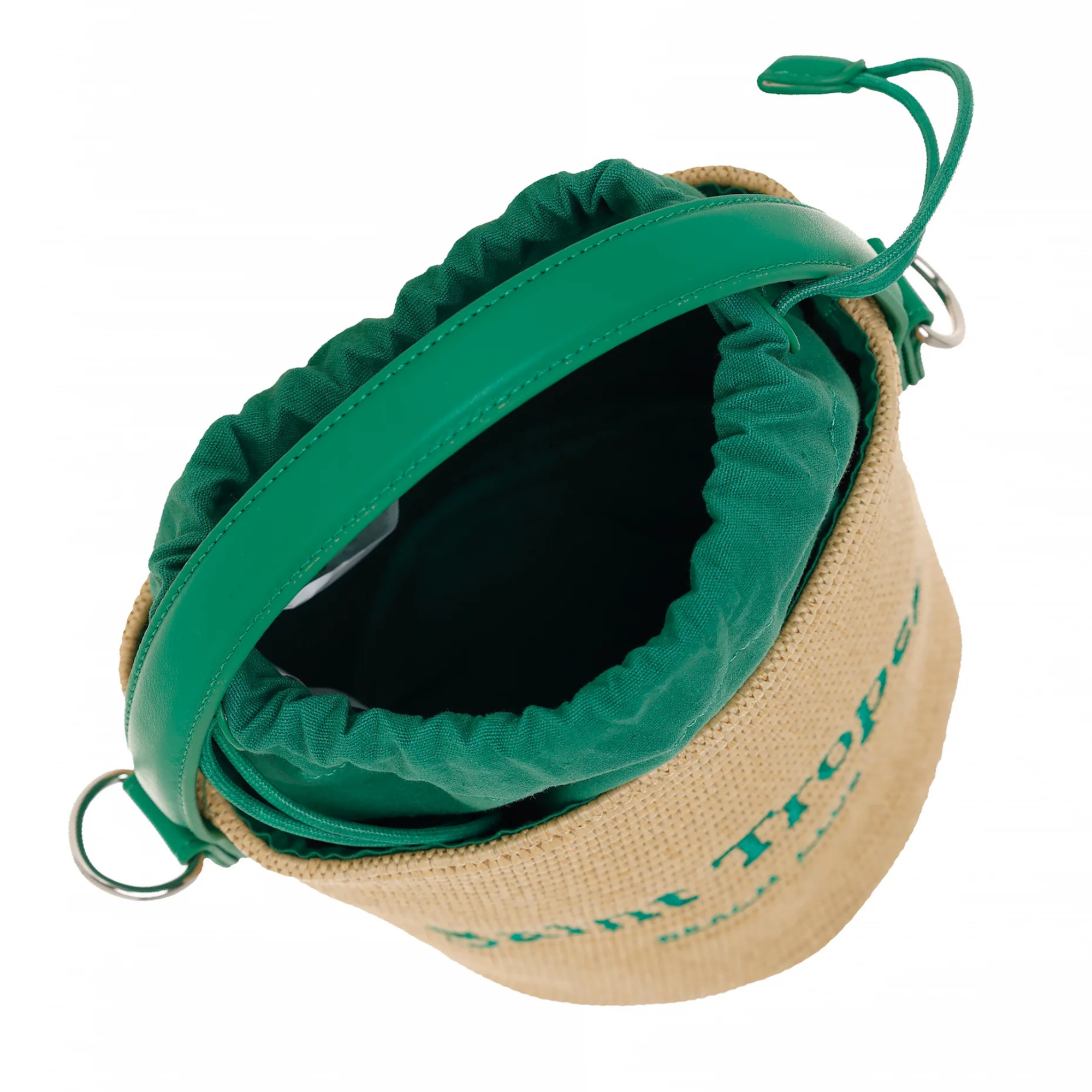 Kuvè Borsa donna – Saint Tropez – KBS51A02 Coast Natur/GREEN - immagine 3