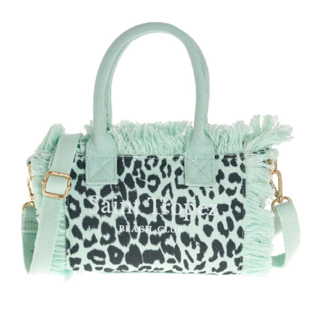 Kuvè Borsa donna – Saint Tropez – KBS58A03L Nautilius Leopard MENTA