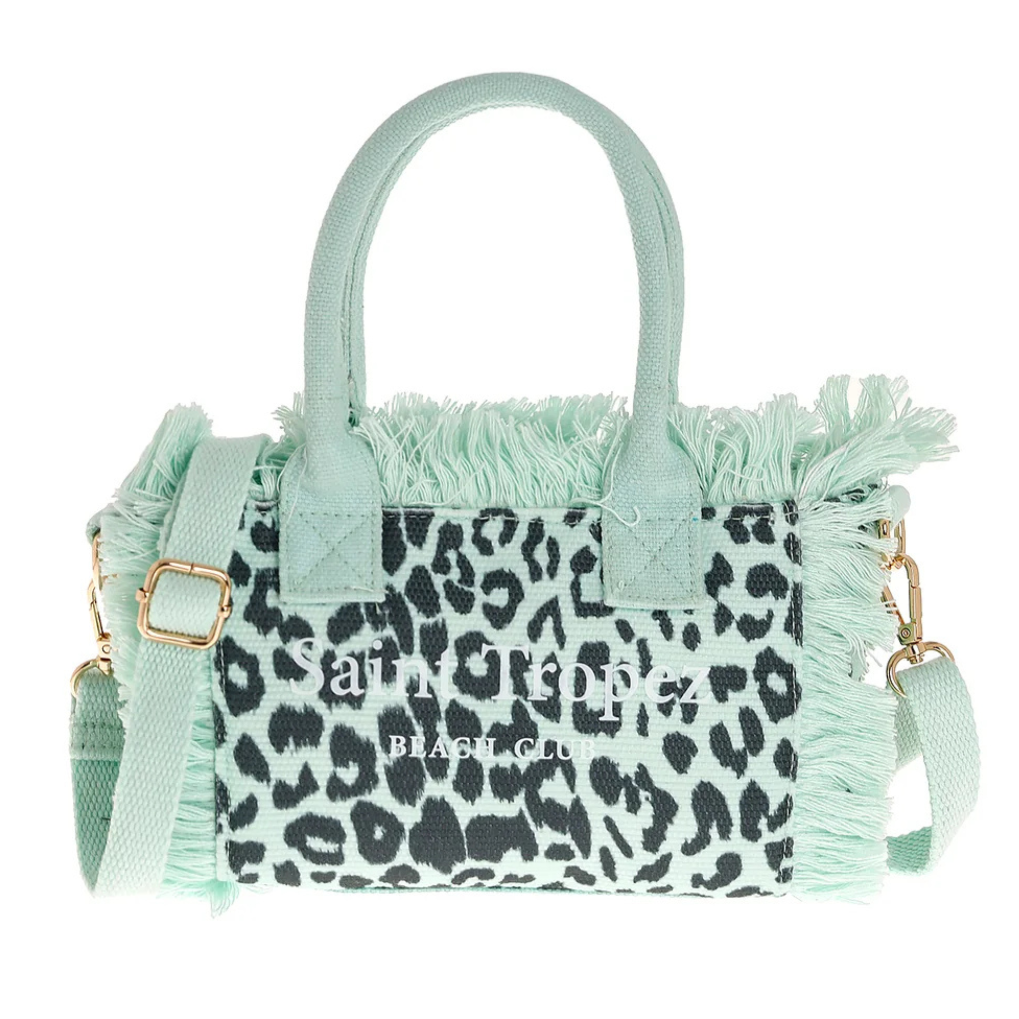 Kuvè Borsa donna – Saint Tropez – KBS58A03L Nautilius Leopard MENTA