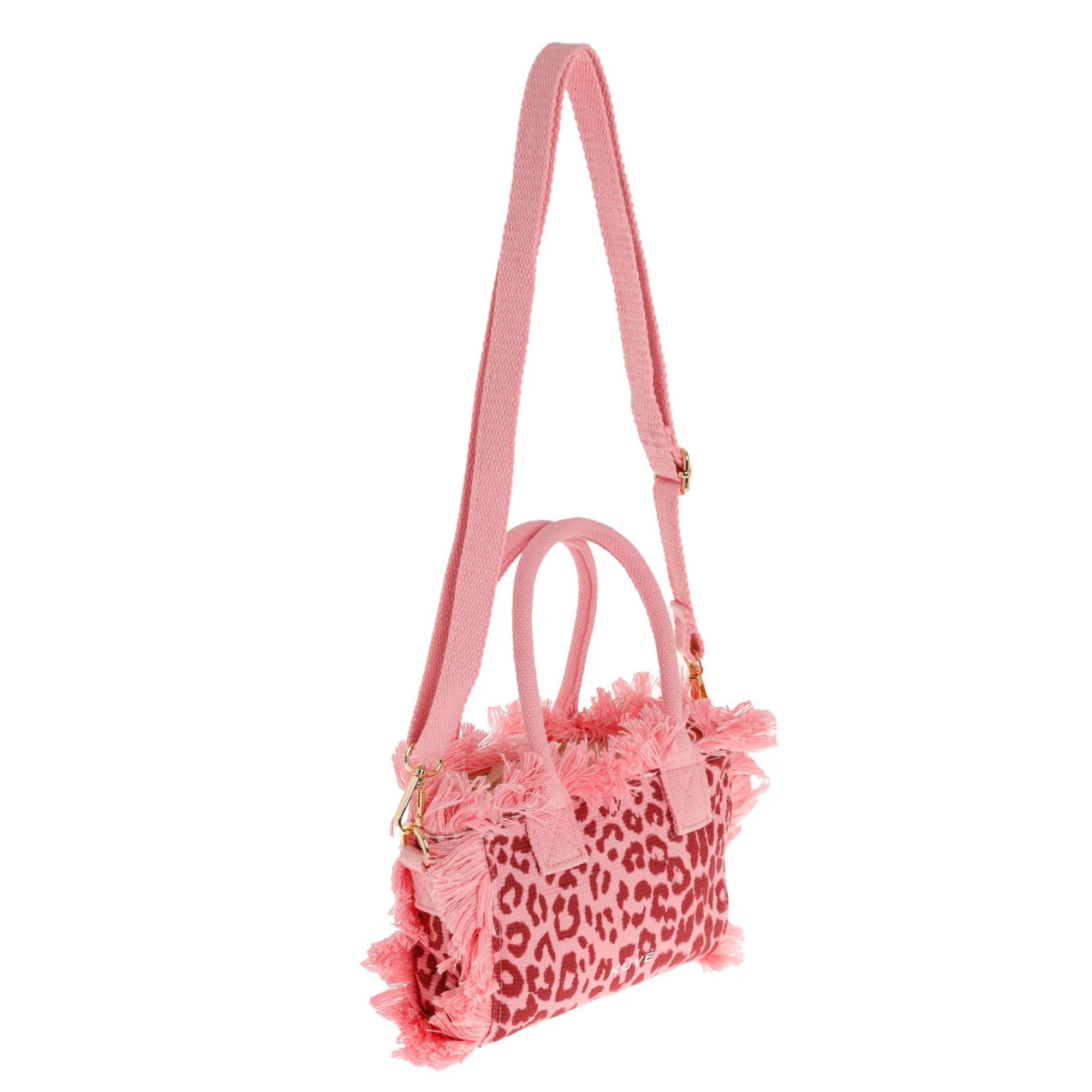 Kuvè Borsa donna – Saint Tropez – KBS58A03L Nautilius Leopard PINK - immagine 2
