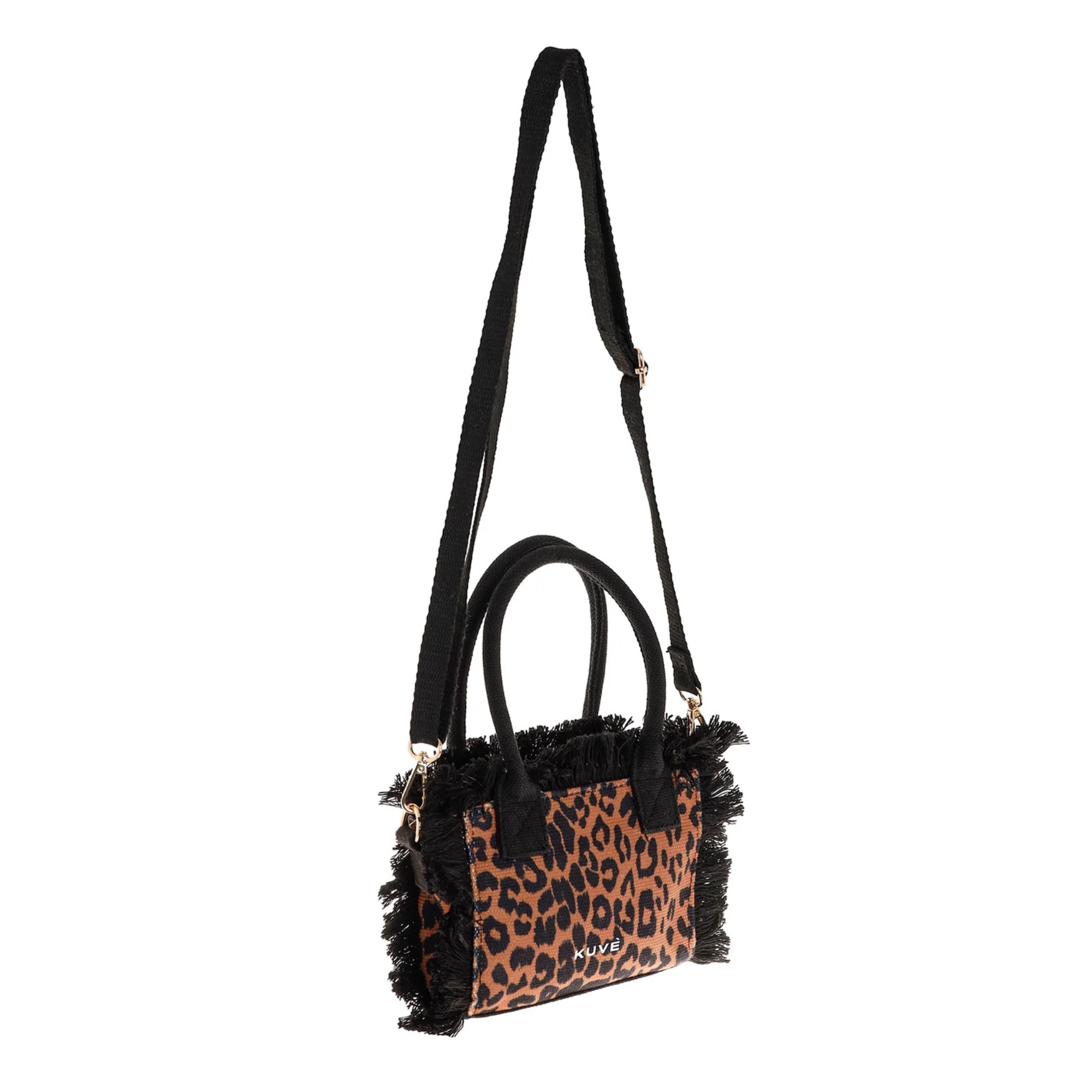 Kuvè Borsa donna – Saint Tropez – KBS58A03L Nautilius Leopard BROWN - immagine 2