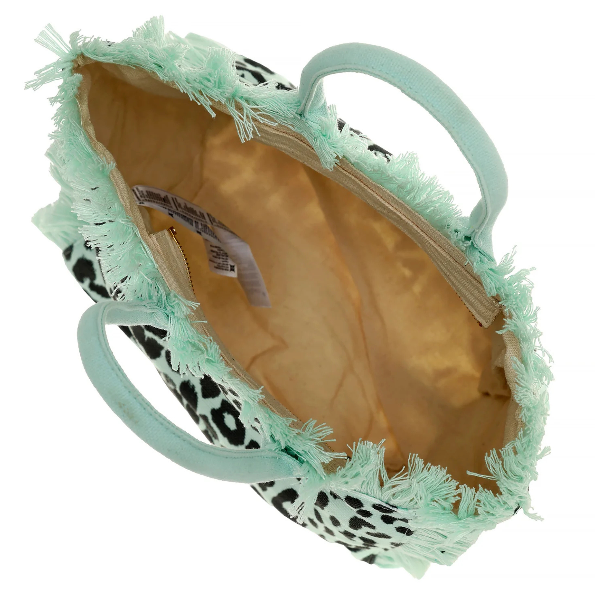 Kuvè Borsa donna – Saint Tropez – KBS58A02L Nautilius Leopard MENTA - immagine 3