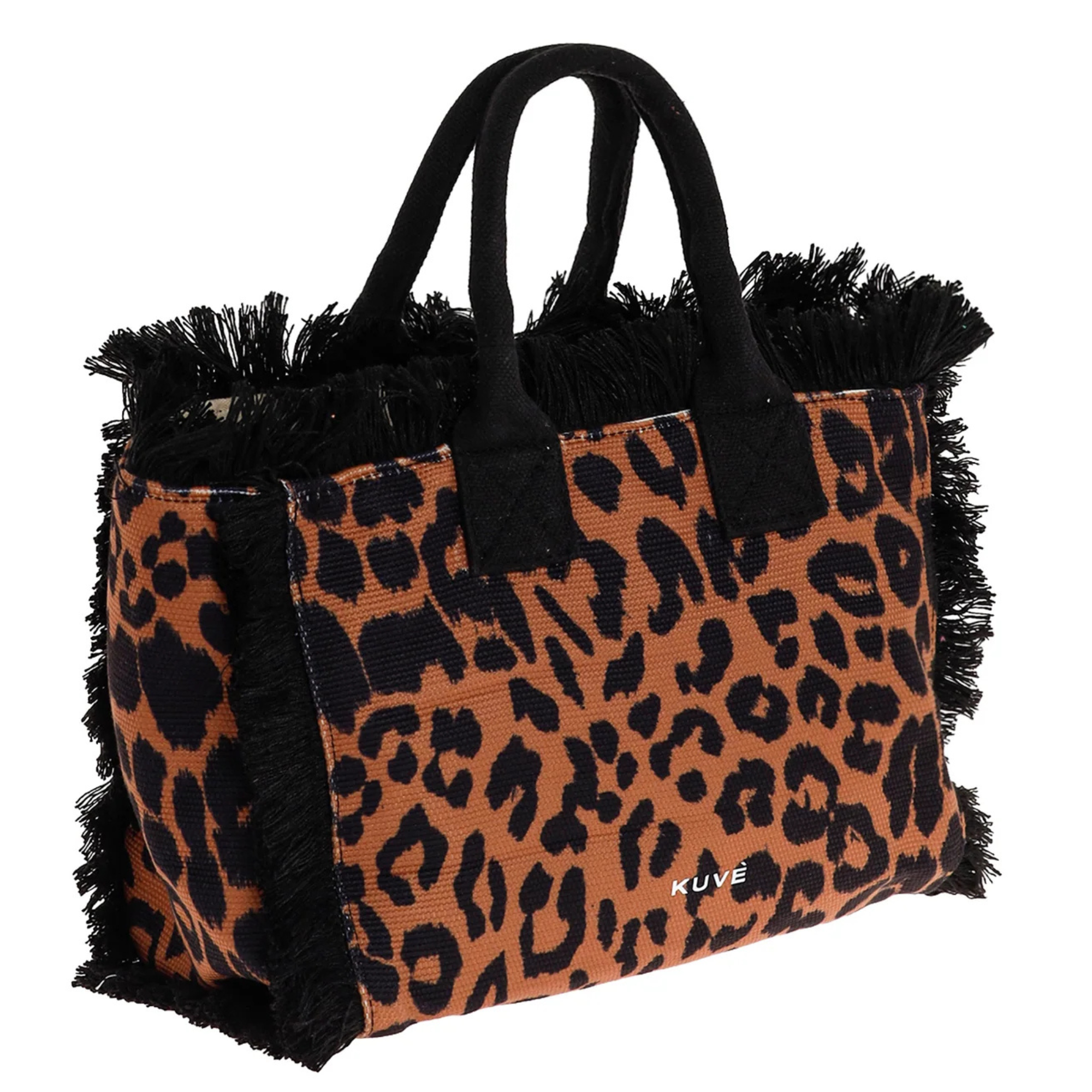 Kuvè Borsa donna – Saint Tropez – KBS58A02L Nautilius Leopard BROWN - immagine 2