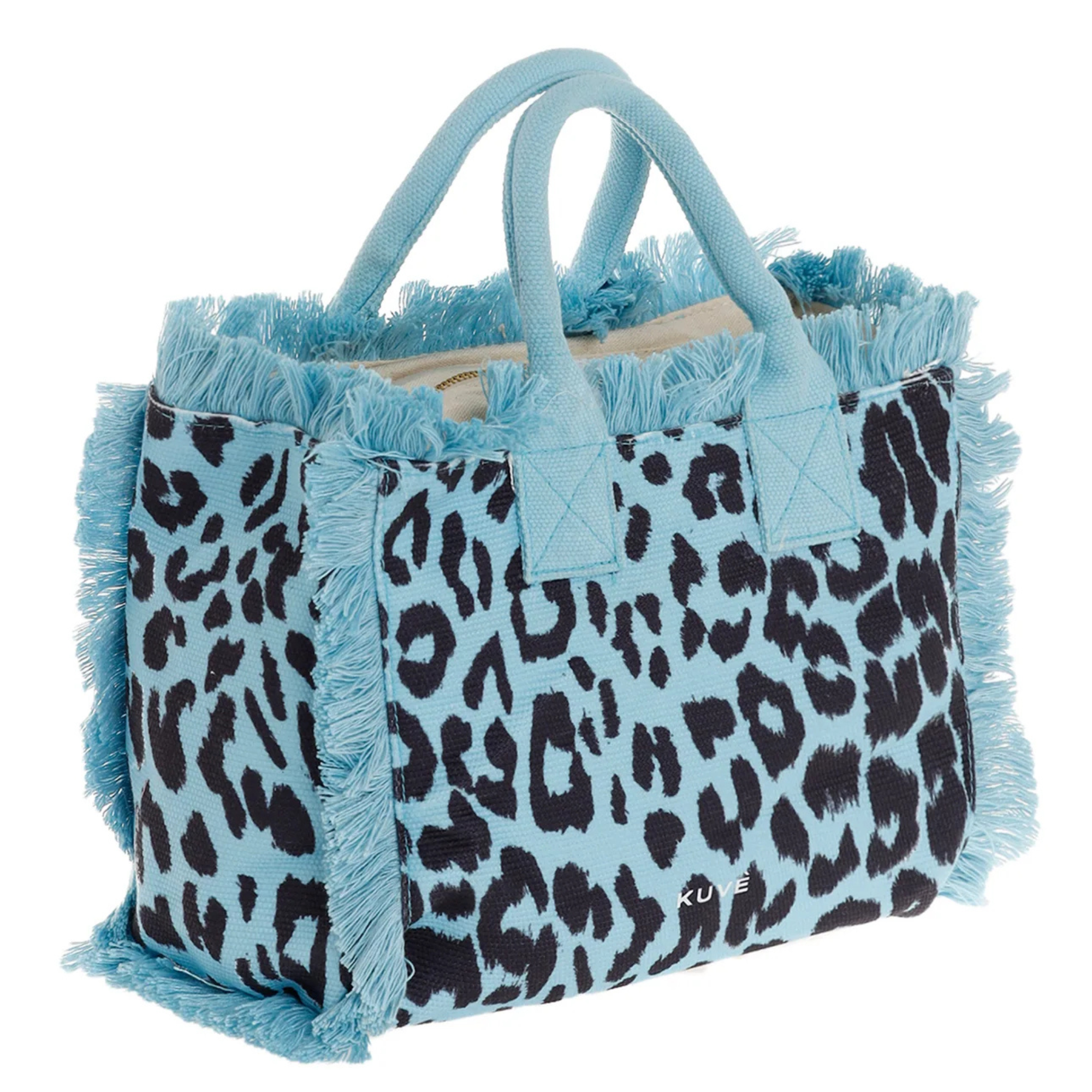 Kuvè Borsa donna – Saint Tropez – KBS58A02L Nautilius Leopard BLU - immagine 2