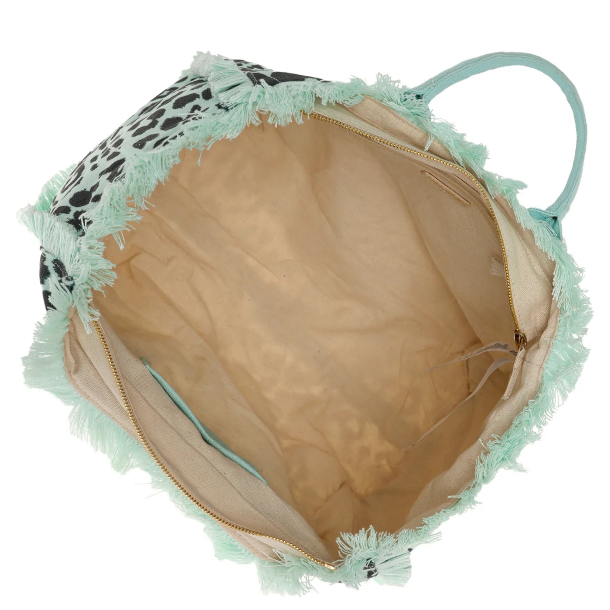 Kuvè Borsa donna – Saint Tropez – KBS58A01L Nautilius Leopard MENTA - immagine 3