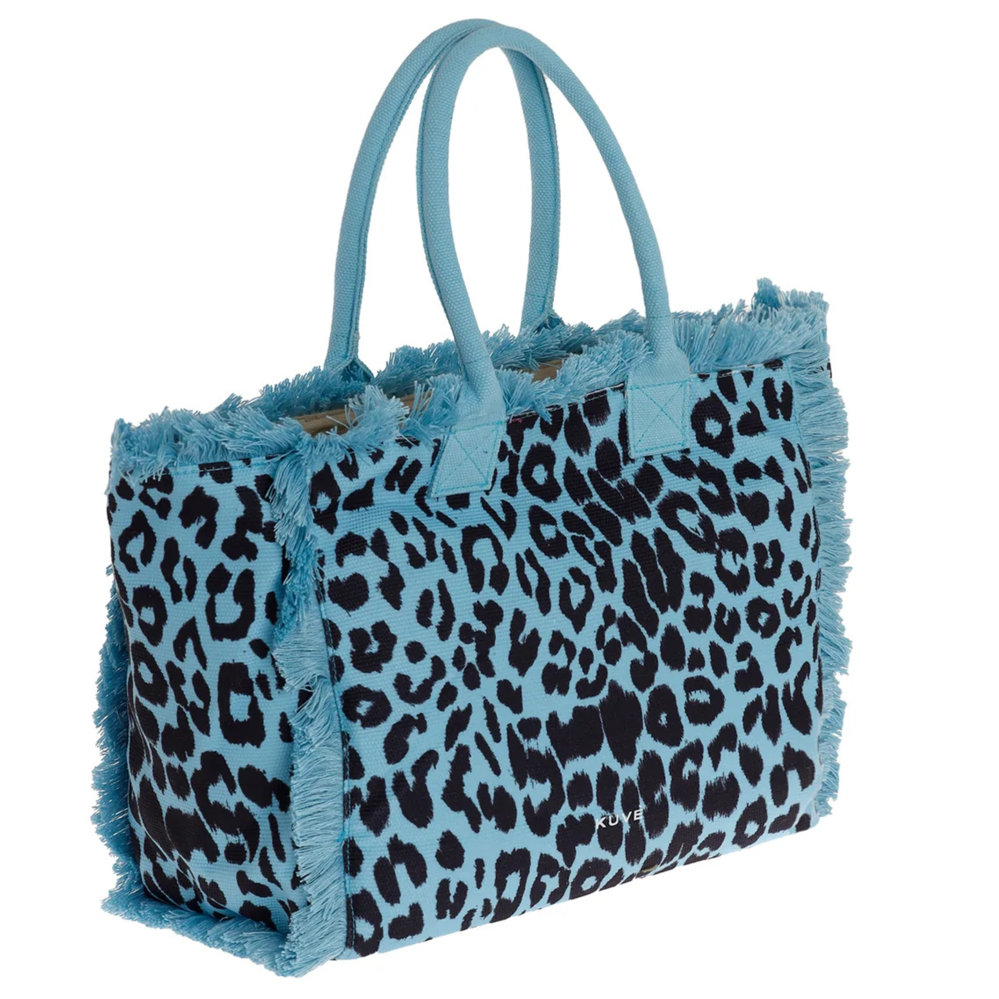 Kuvè Borsa donna – Saint Tropez – KBS58A01L Nautilius Leopard BLU - immagine 2