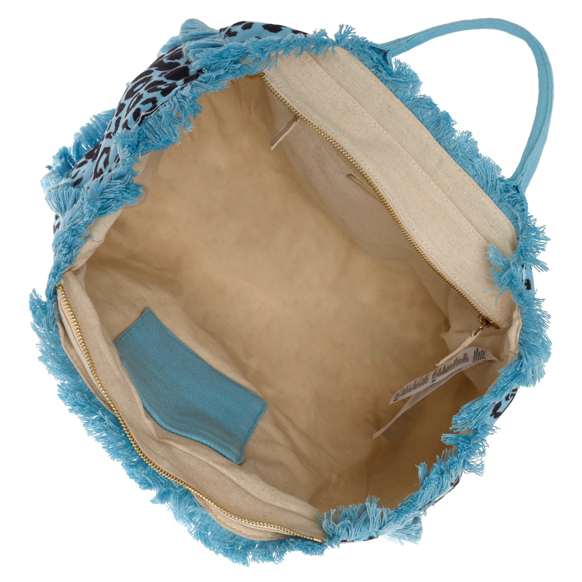 Kuvè Borsa donna – Saint Tropez – KBS58A01L Nautilius Leopard BLU - immagine 3
