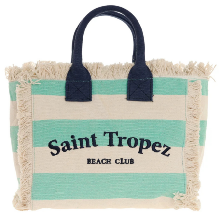Kuvè Borsa donna – Saint Tropez – KBS55A02S Horizon Stripe MENTA