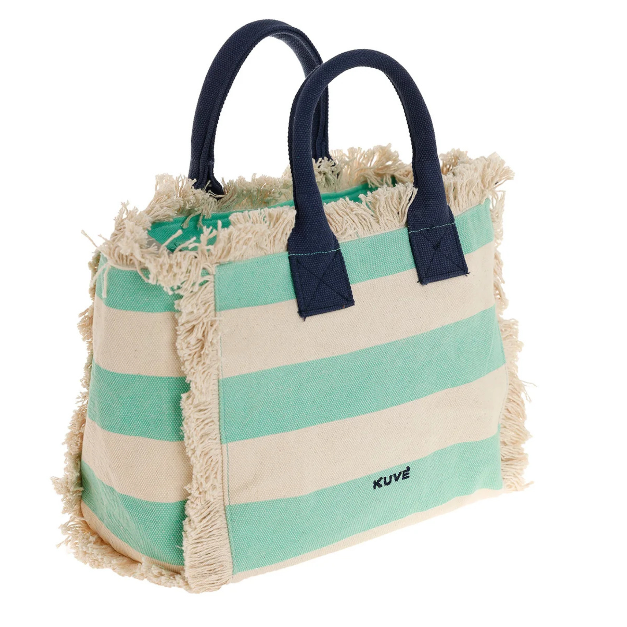 Kuvè Borsa donna – Saint Tropez – KBS55A02S Horizon Stripe MENTA - immagine 2