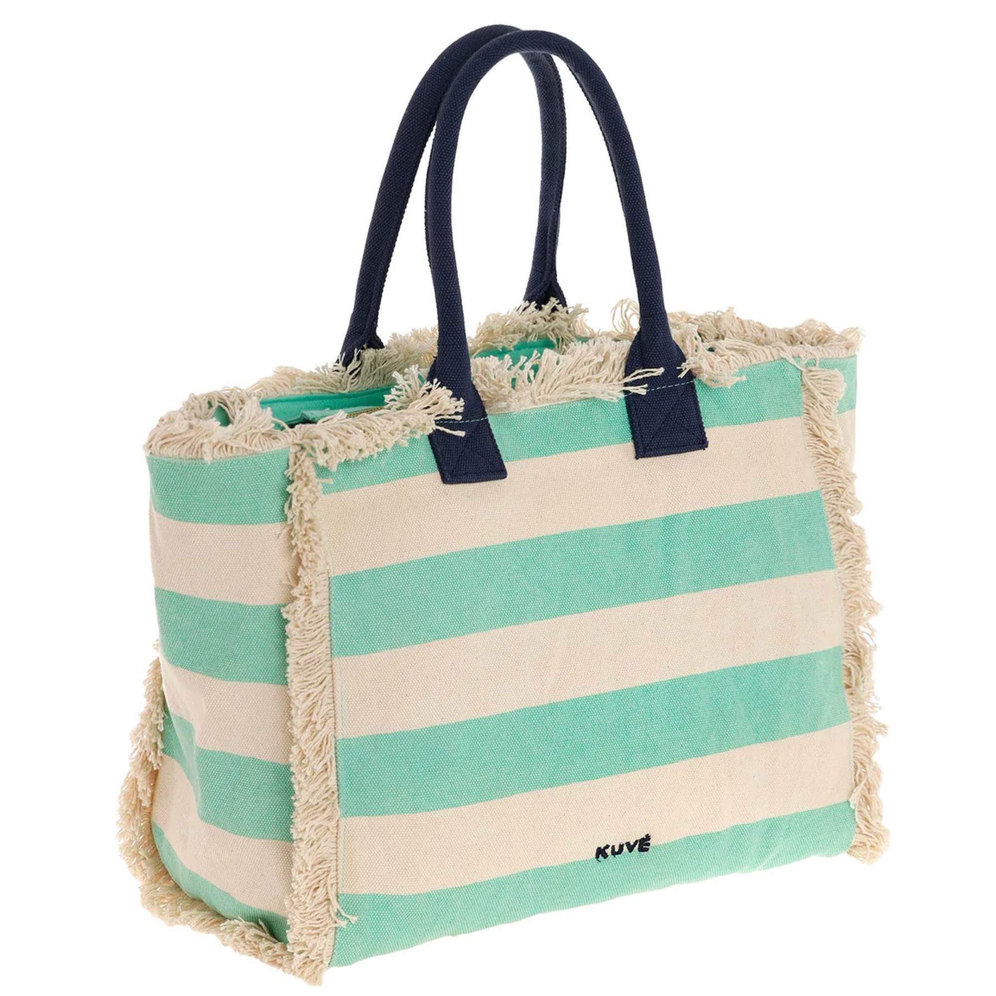 Kuvè Borsa donna – Saint Tropez – KBS55A01S Horizon Stripe MENTA - immagine 2
