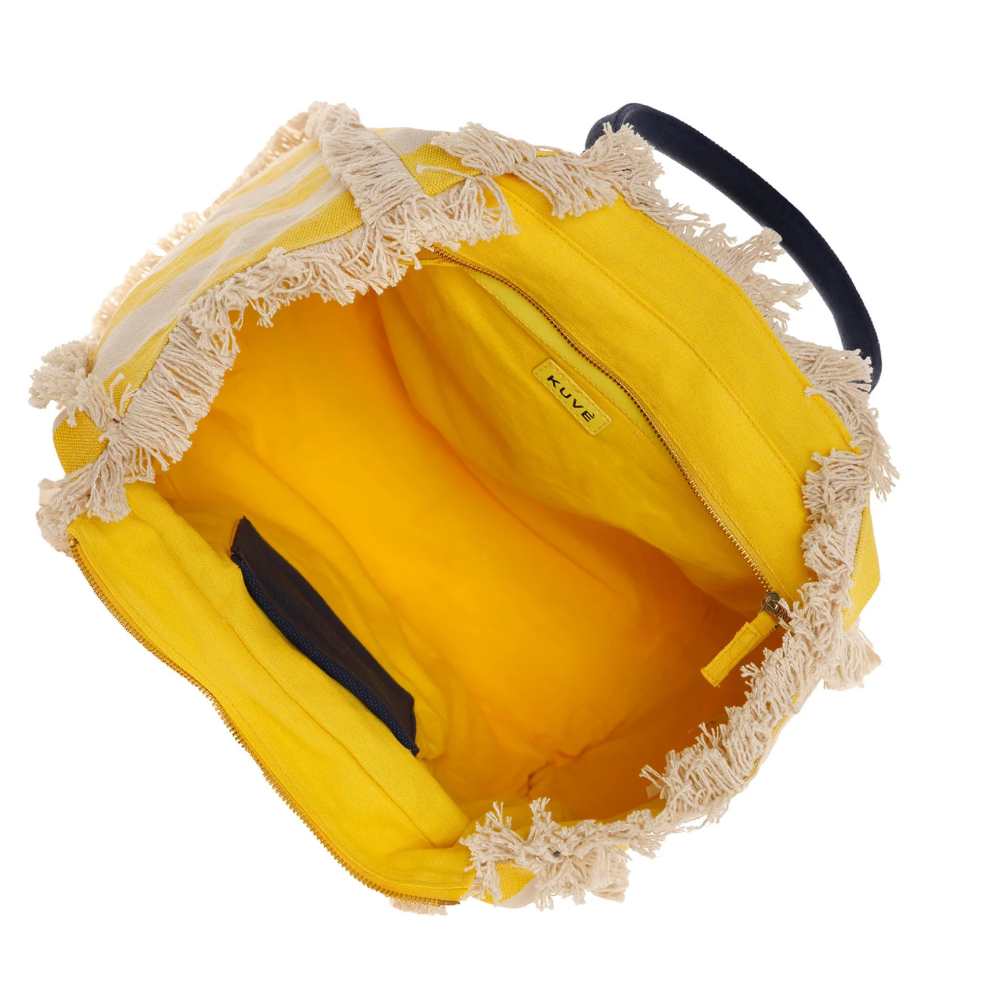 Kuvè Borsa donna – Saint Tropez – KBS55A01S Horizon Stripe YELLOW - immagine 3