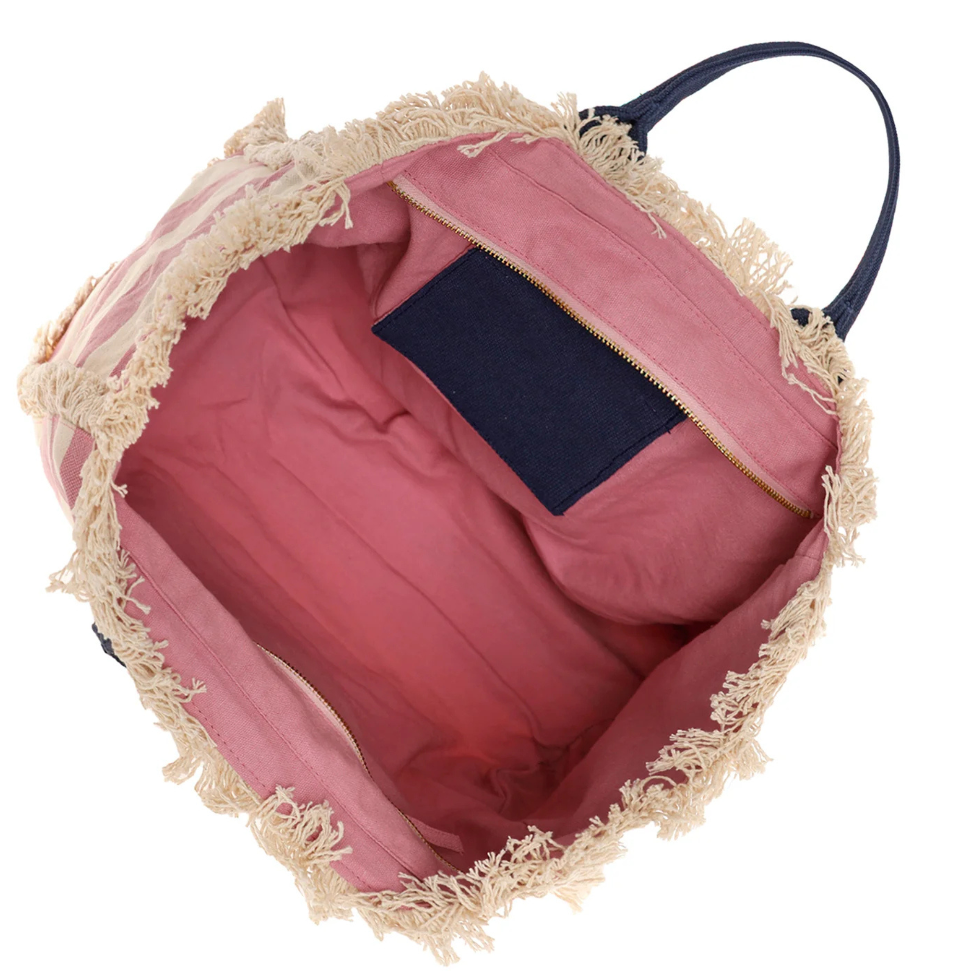 Kuvè Borsa donna – Saint Tropez – KBS55A01S Horizon Stripe PINK - immagine 3