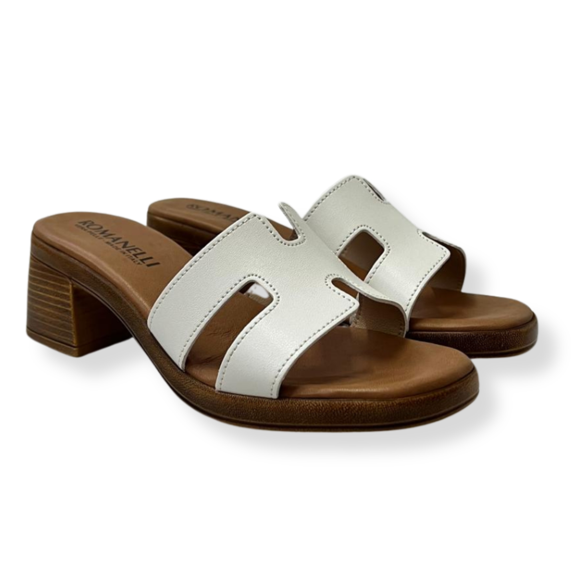 Romanelli Sandali DC796-220 Nappa BIANCO