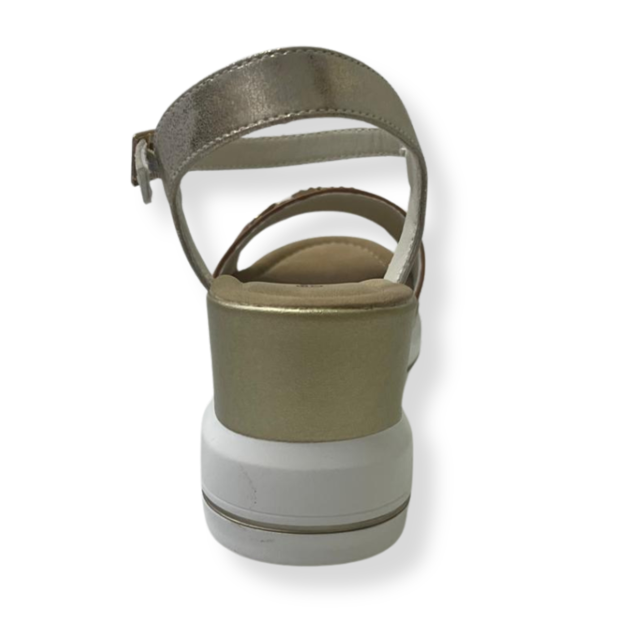 Julien sandali donna E800 Vitello CUOIO/Satin Beige - immagine 4