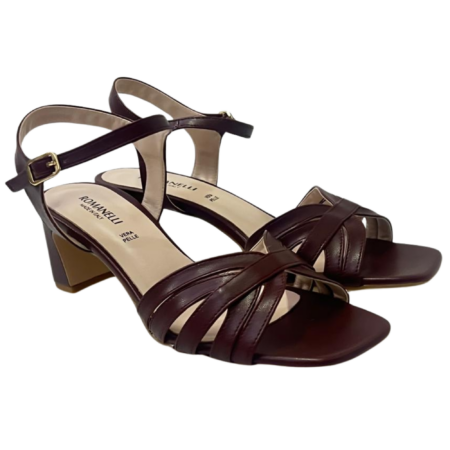 Romanelli Sandali con tacco 3901/07 Tacco50 Rak 34 Moro