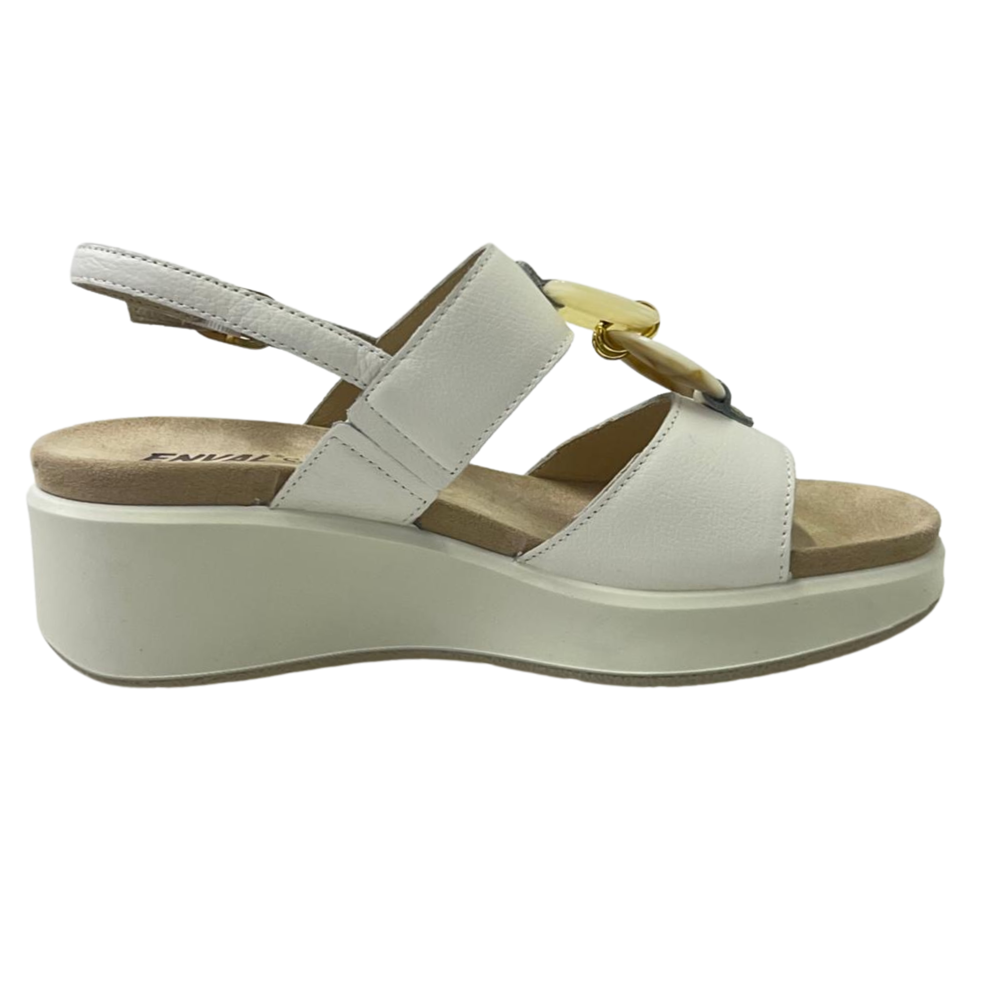 Enval Soft Sandali donna 1292711 BIANCO - immagine 4