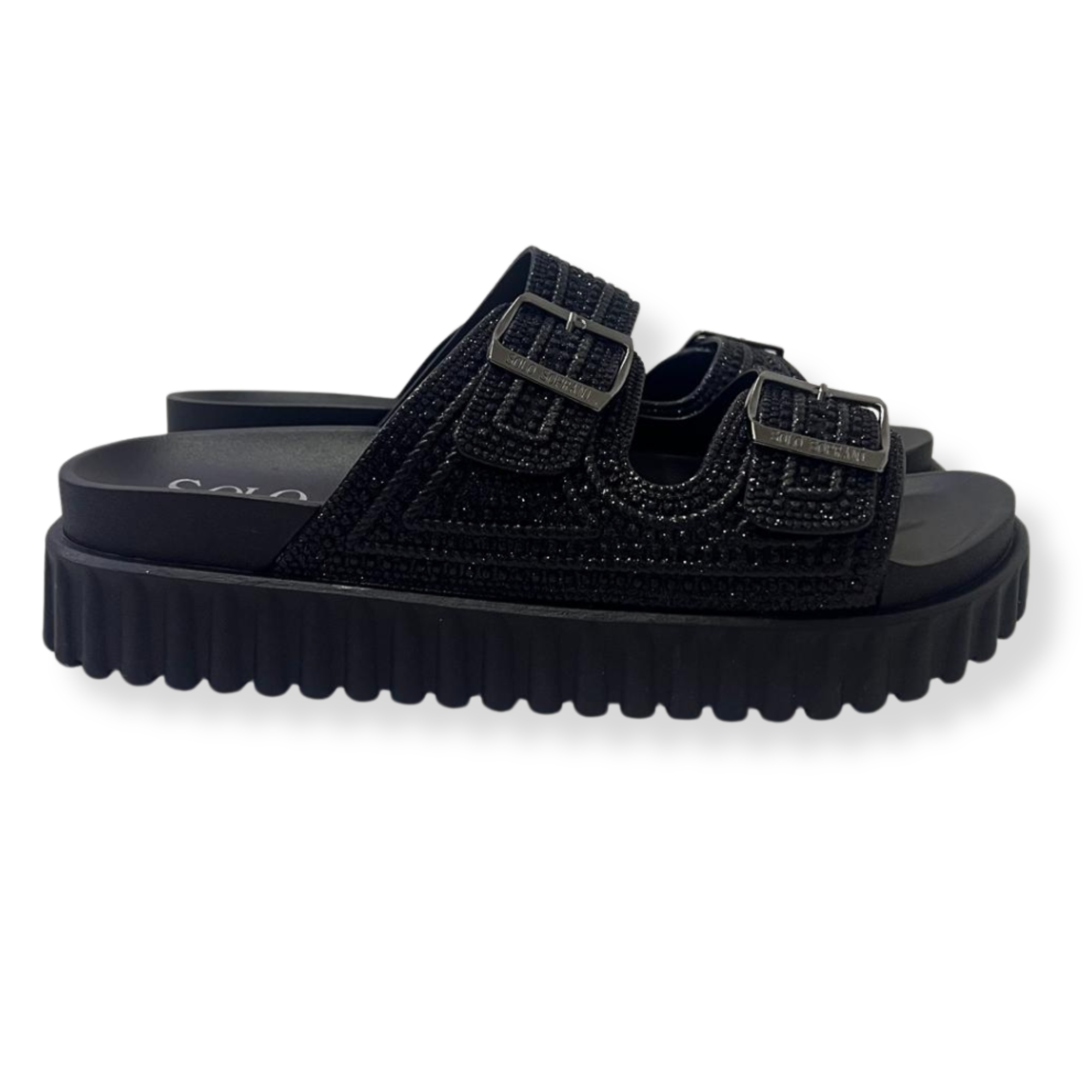 Solo Soprani Sandali donna SSW619N98 Velvet 51 BLACK - immagine 2