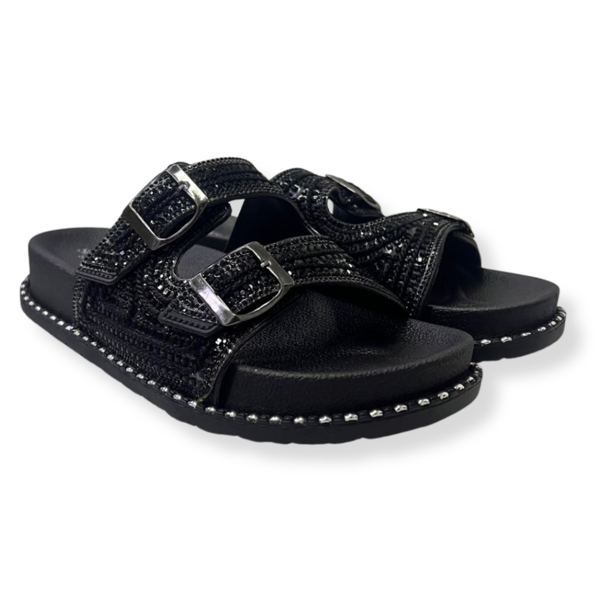 Solo Soprani Sandali donna SSW519N88 Birke Glitter 21 BLACK