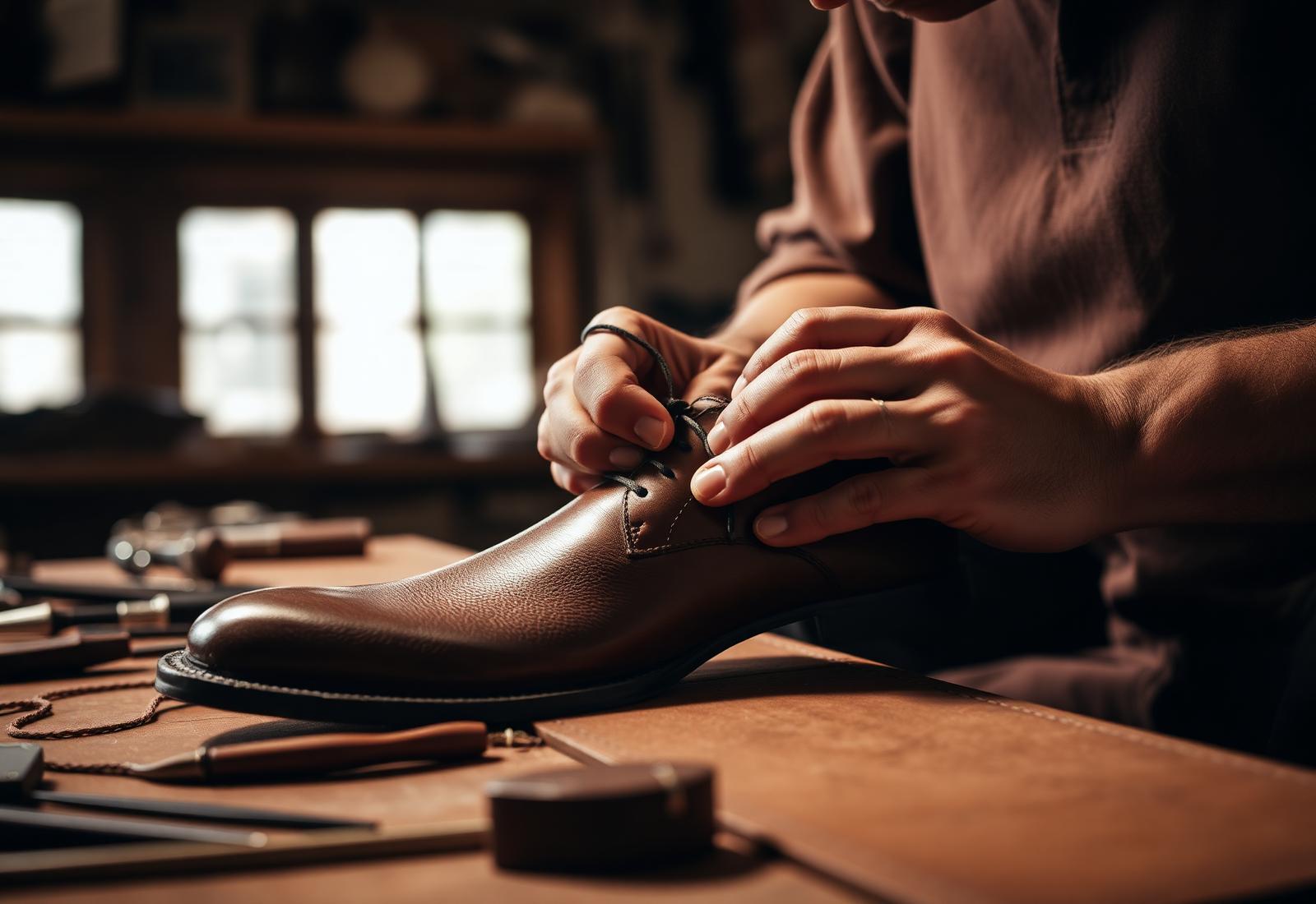 Atelier calzature Romanelli a Napoli